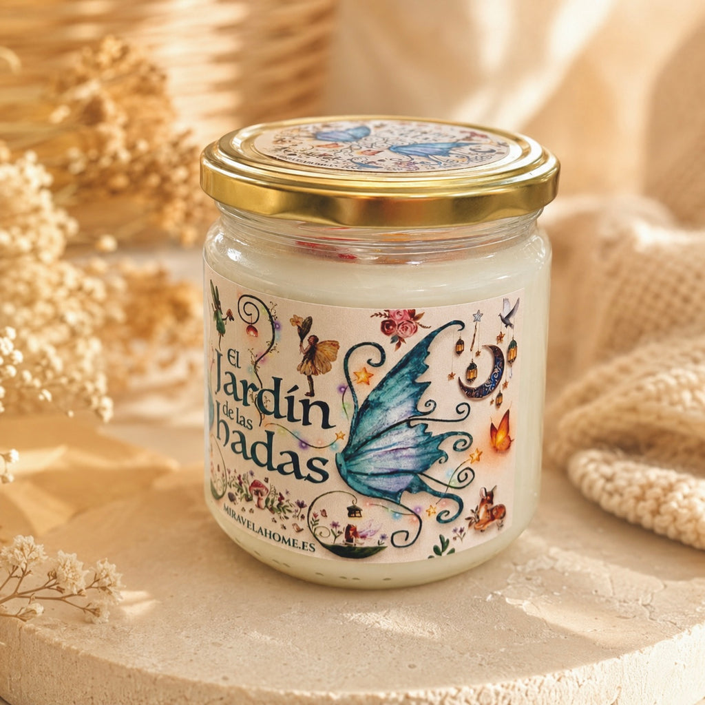 ❥ Vela "El jardín de las hadas" 🧚‍♀️
