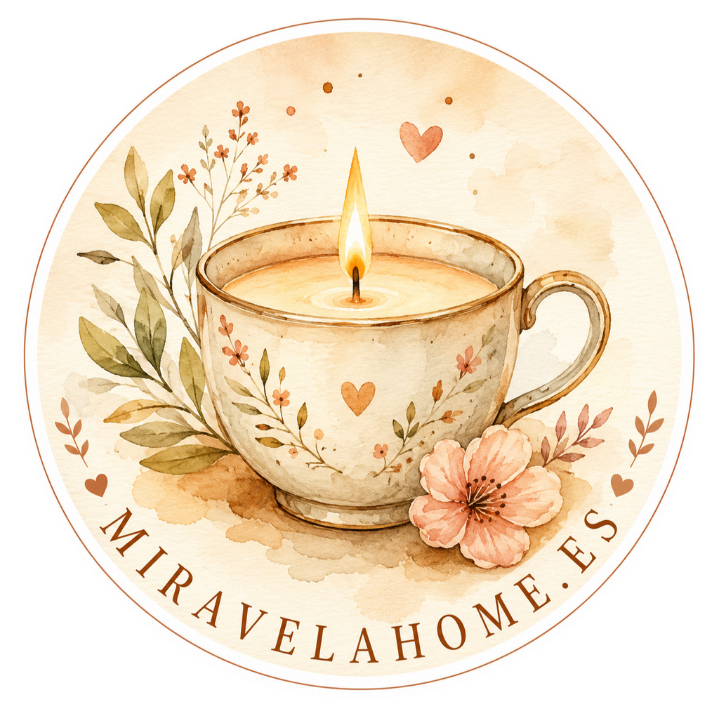 ❥ Vela Artesanal en Taza reciclada estilo Vintage - Aroma Calabaza y Especias (750g) | Edición limitada