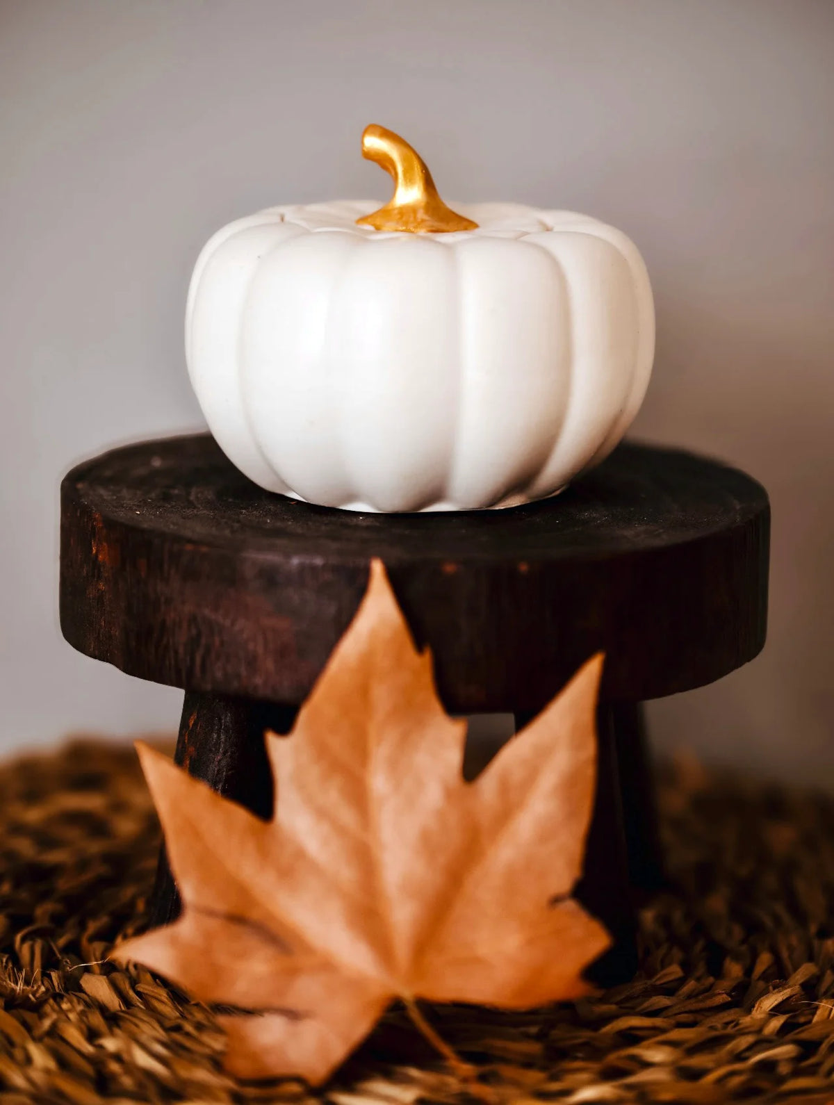 ❥ Vela de soja Calabaza Artesanal – Edición Otoño, aroma crema de calabaza 🎃  | Edición limitada