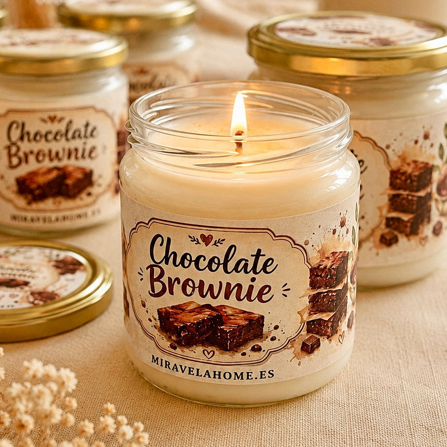 ❥ Vela aroma Chocolate brownie 🍫