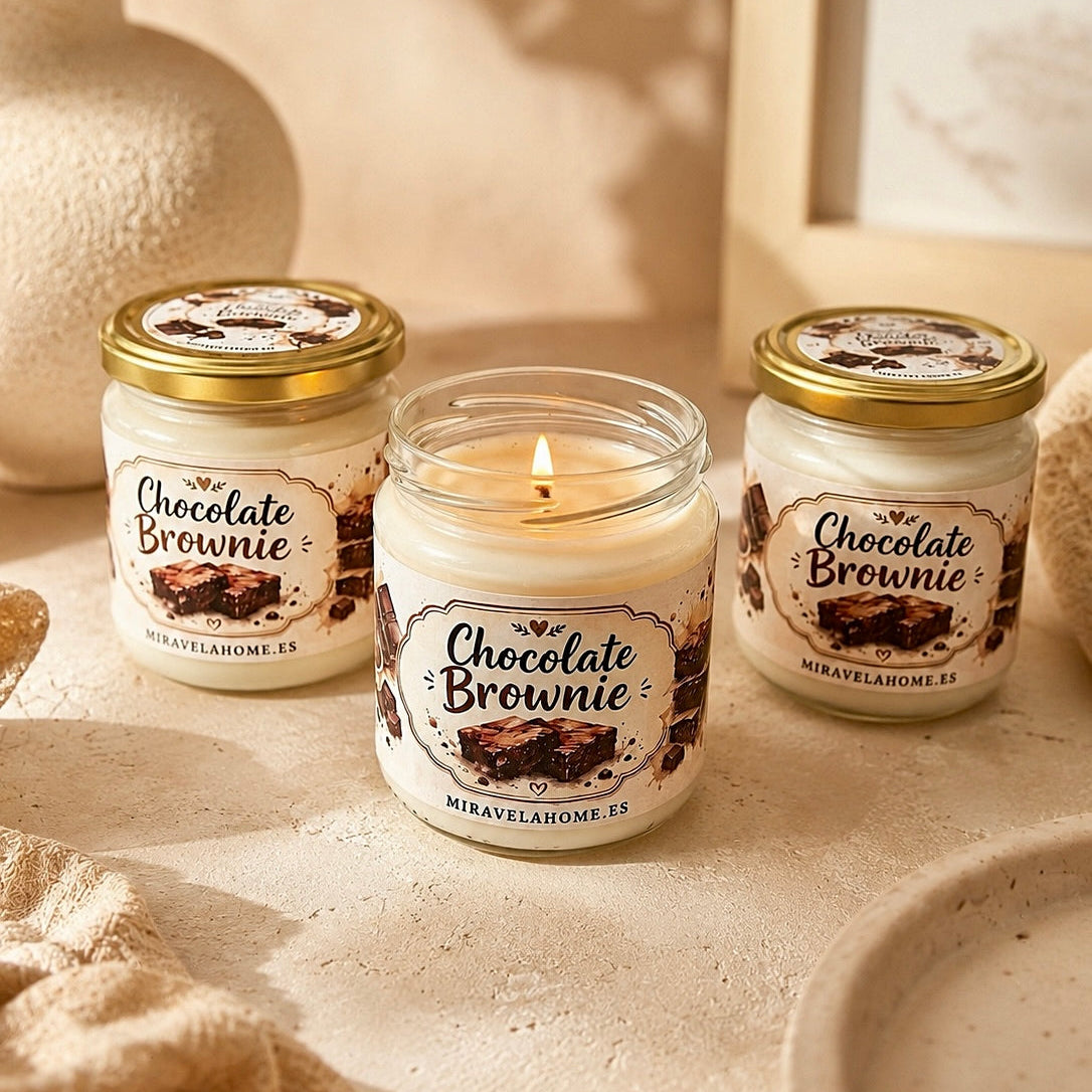 ❥ Vela aroma Chocolate brownie 🍫