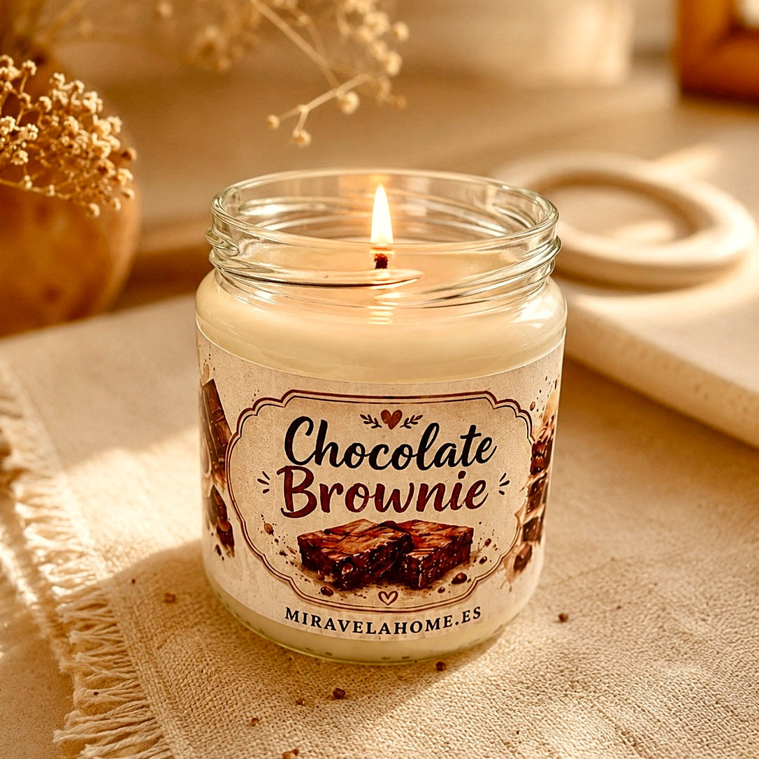 ❥ Vela aroma Chocolate brownie 🍫