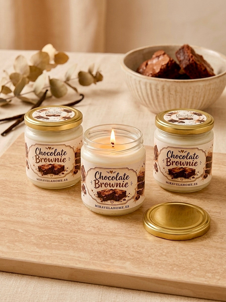 ❥ Vela aroma Chocolate brownie 🍫
