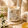 ❥ Vela Artesanal "Gaia", aroma a Flor de Azahar