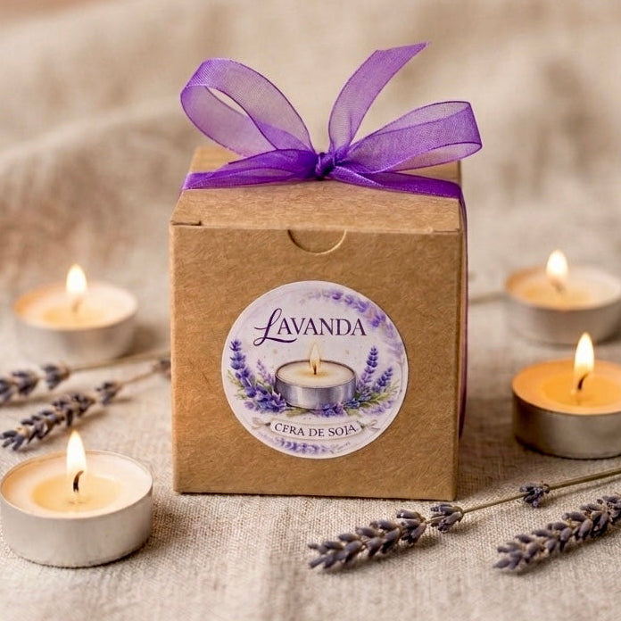 ❥ Velas de té CON AROMA 🌱