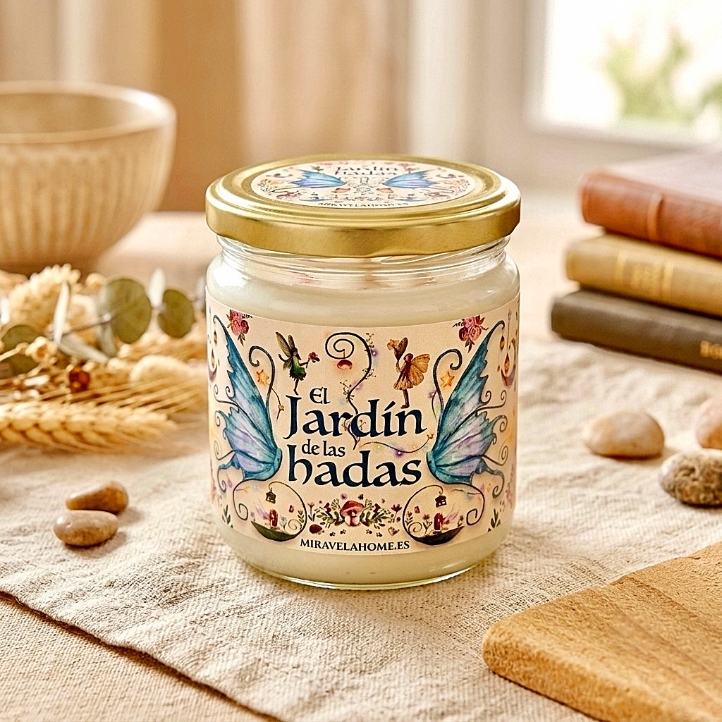 ❥ Vela "El jardín de las hadas" 🧚‍♀️