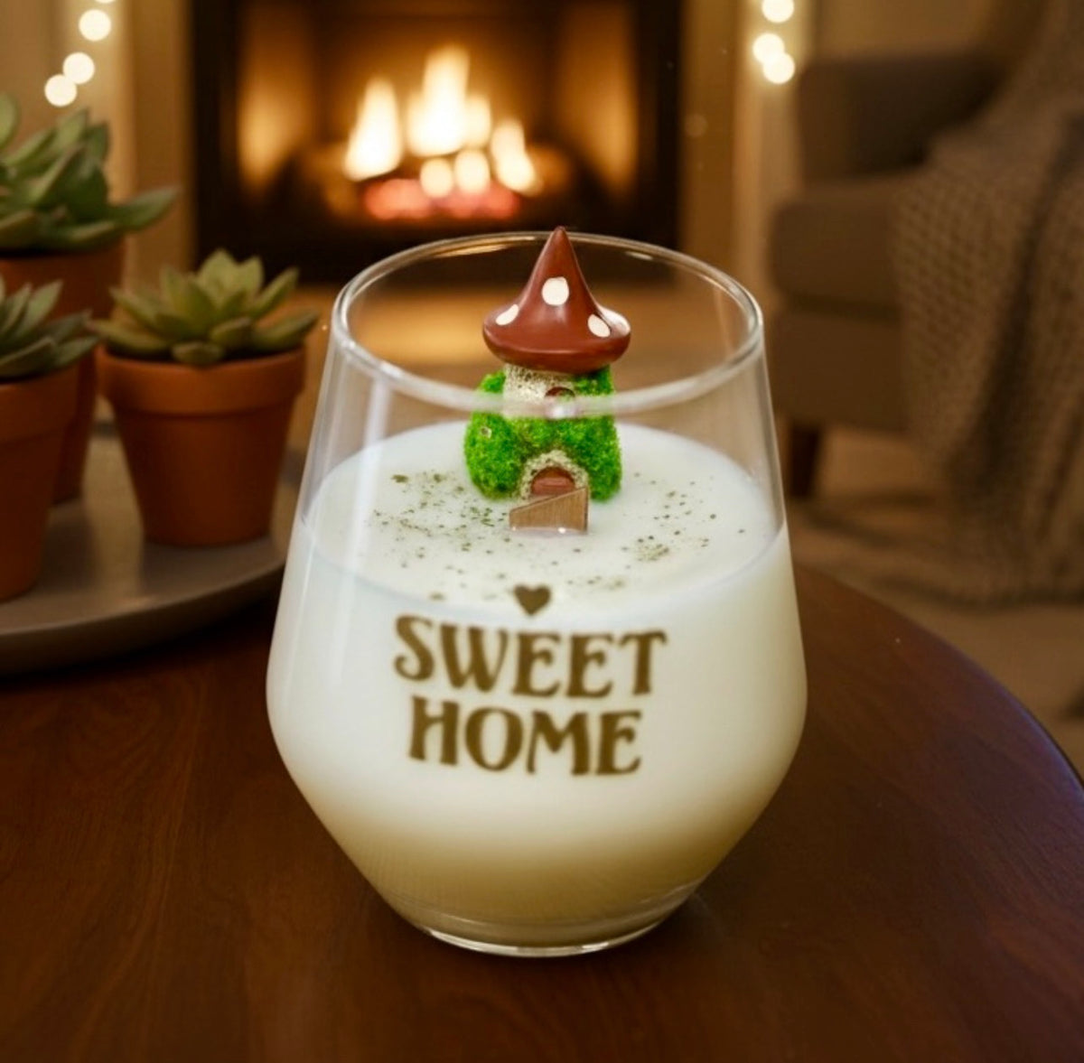 ❥ Vela “Sweet Home” 🏠💐