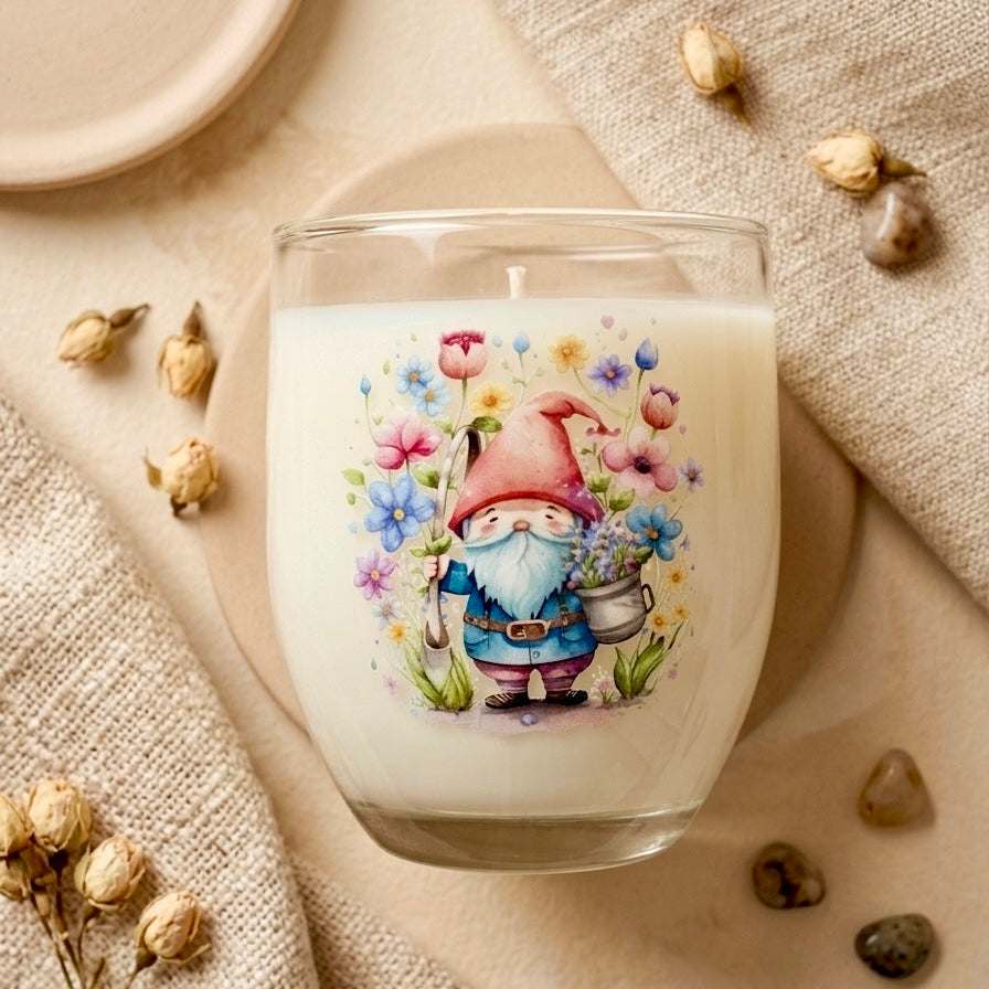 ❥ Vela en vaso reciclado - Aroma piña colada 🍍🍸