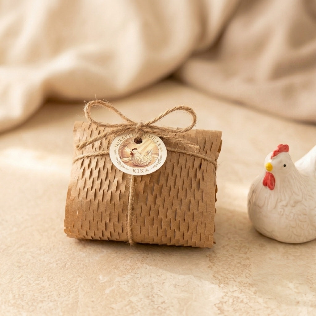 ❥ Kika: nuestra pequeña gallinita artesanal (6 aromas a elegir)