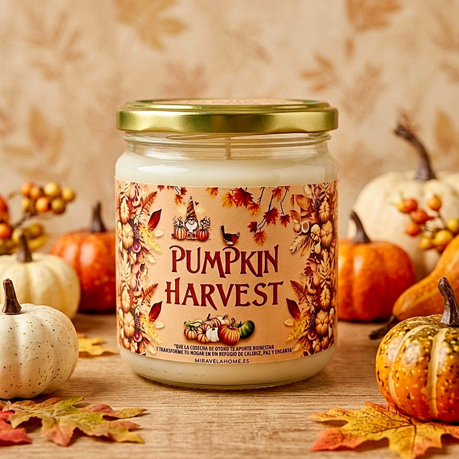 ❥Vela “Pumpkin Harvest” 🎃 (Aroma Pumpkin Spice)