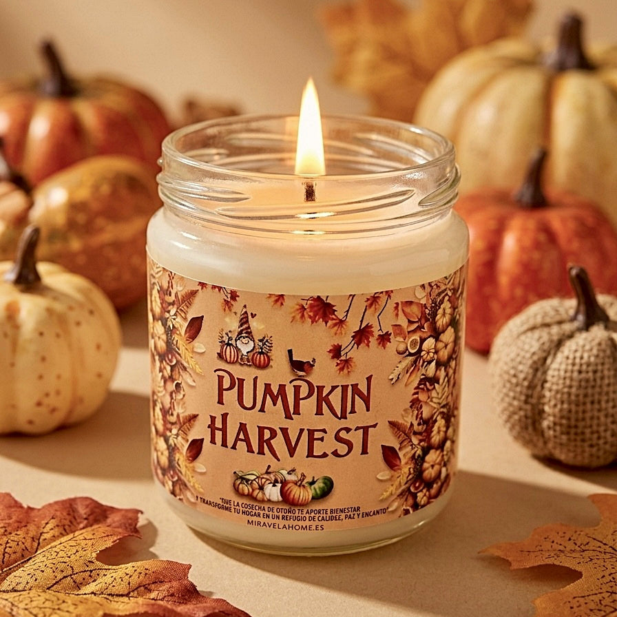 ❥Vela “Pumpkin Harvest” 🎃 (Aroma Pumpkin Spice)