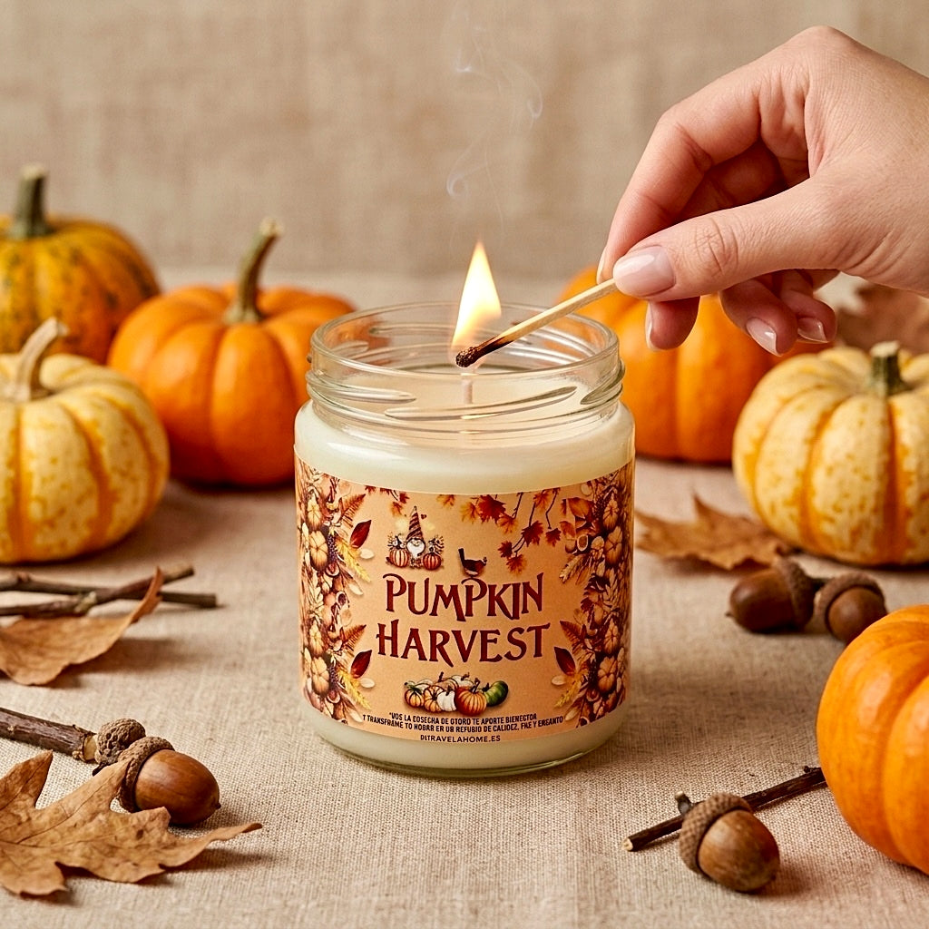❥Vela “Pumpkin Harvest” 🎃 (Aroma Pumpkin Spice)