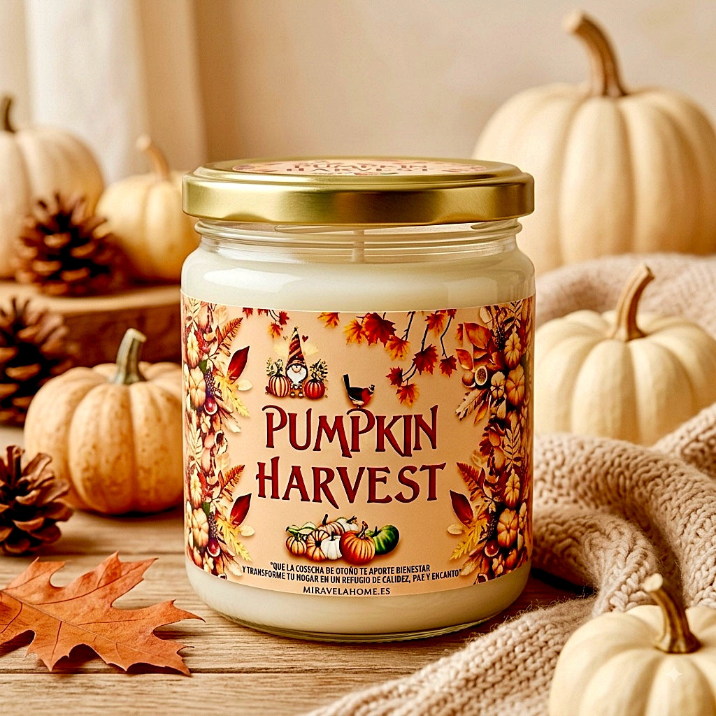 ❥Vela “Pumpkin Harvest” 🎃 (Aroma Pumpkin Spice)
