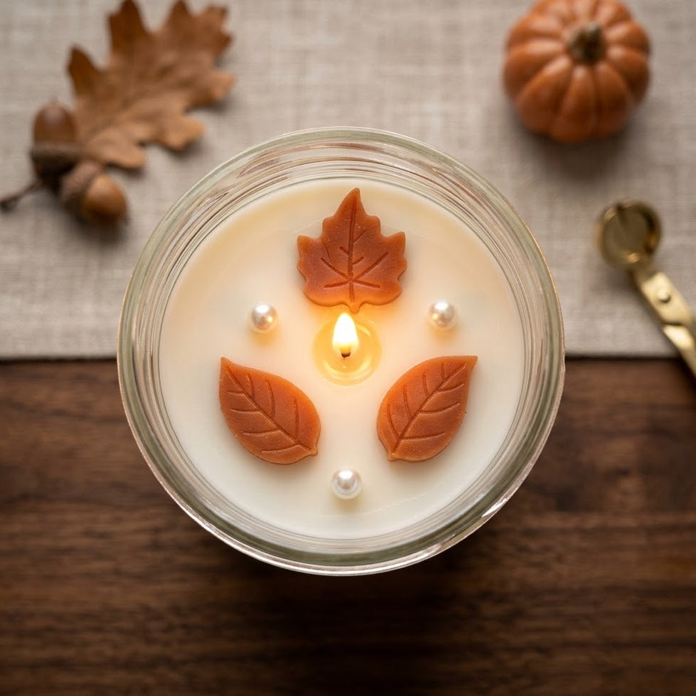 🍂 Vela "El club del otoño" aroma Cinnamon Roll