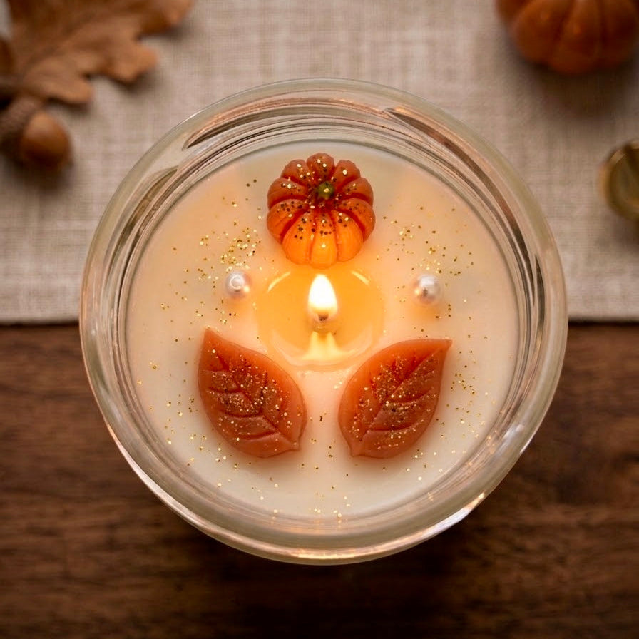 🍂 Vela "El club del otoño" aroma Cinnamon Roll