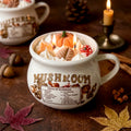 ❥ Vela Artesanal en Taza reciclada estilo Vintage - Aroma Calabaza y Especias (750g) | Edición limitada