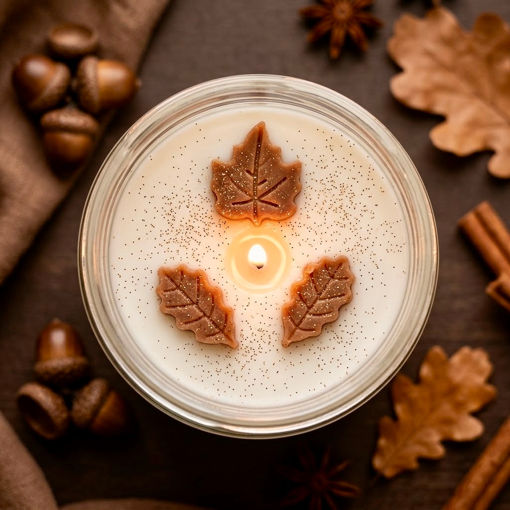 ❥ Vela "Cozy time" - Aroma a toffee caramel 🍂