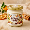 ❥ Vela, aroma Canela & Naranja 🍊🤎