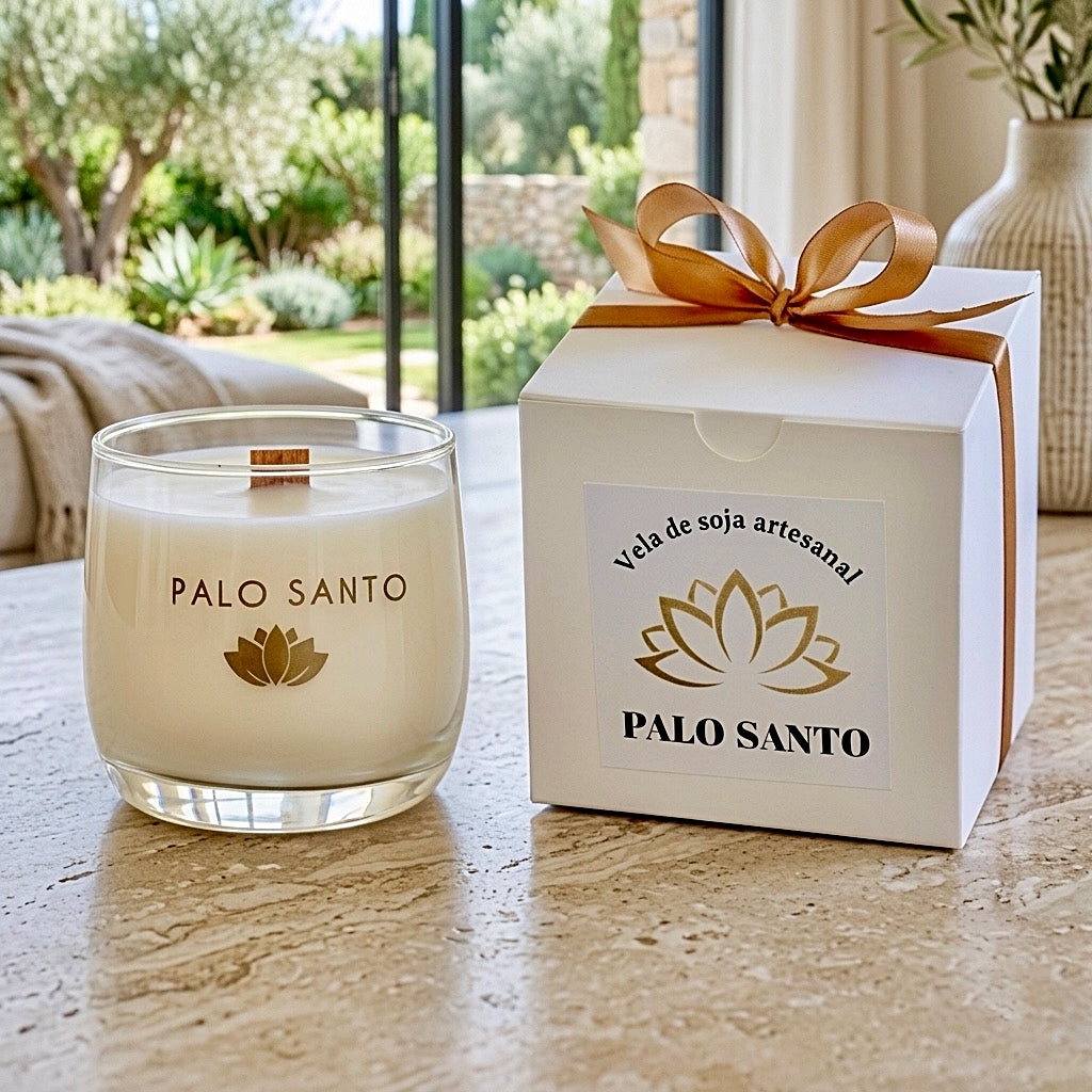 ❥ Vela aroma a Palo Santo ✨