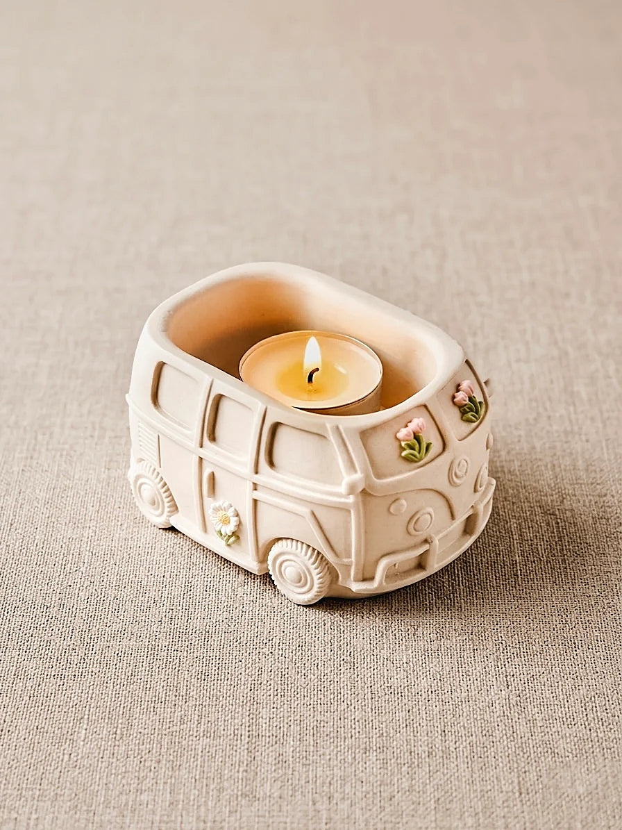 ❥ Vela "Flower Trip" 🚐 🌸 (6 aromas a elegir)