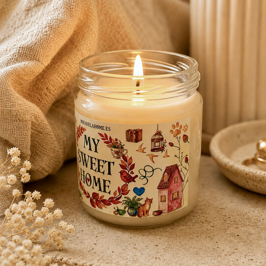 ❥ Vela de soja, “My sweet home” 🏠 - NUEVO AROMA -