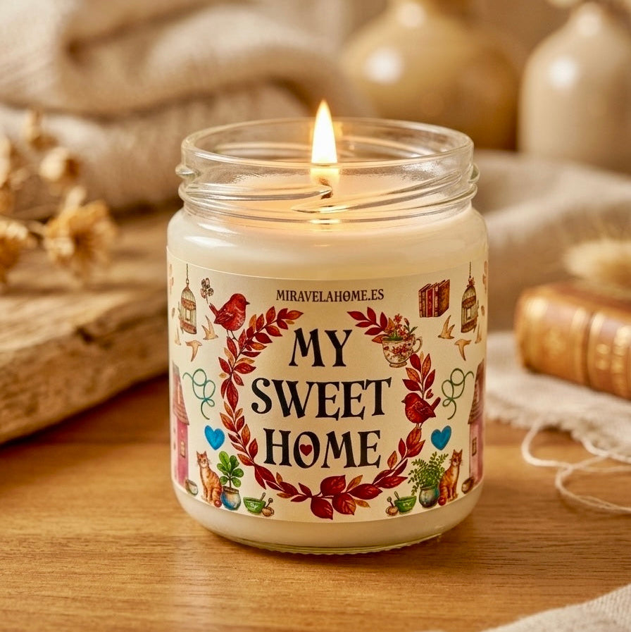❥ Vela de soja, “My sweet home” 🏠 - NUEVO AROMA -