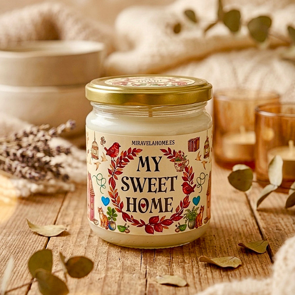 ❥ Vela de soja, “My sweet home” 🏠 - NUEVO AROMA -