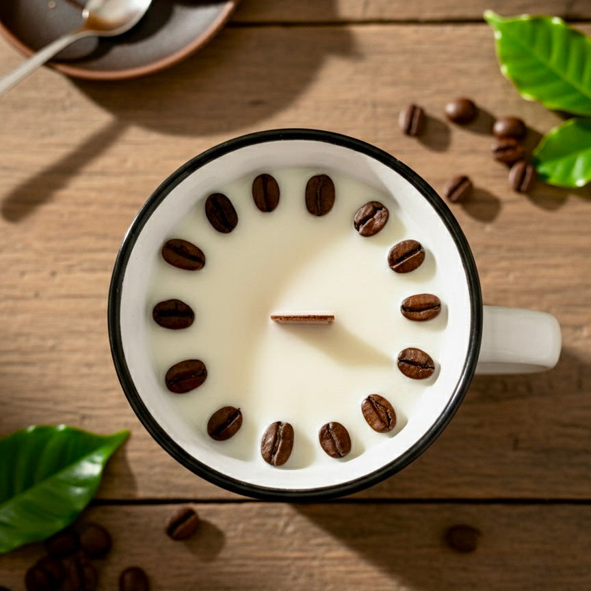 ❥ Vela café en taza (Apta para microondas y lavavajillas) ☕️ RESTO FIN COLECCIÓN