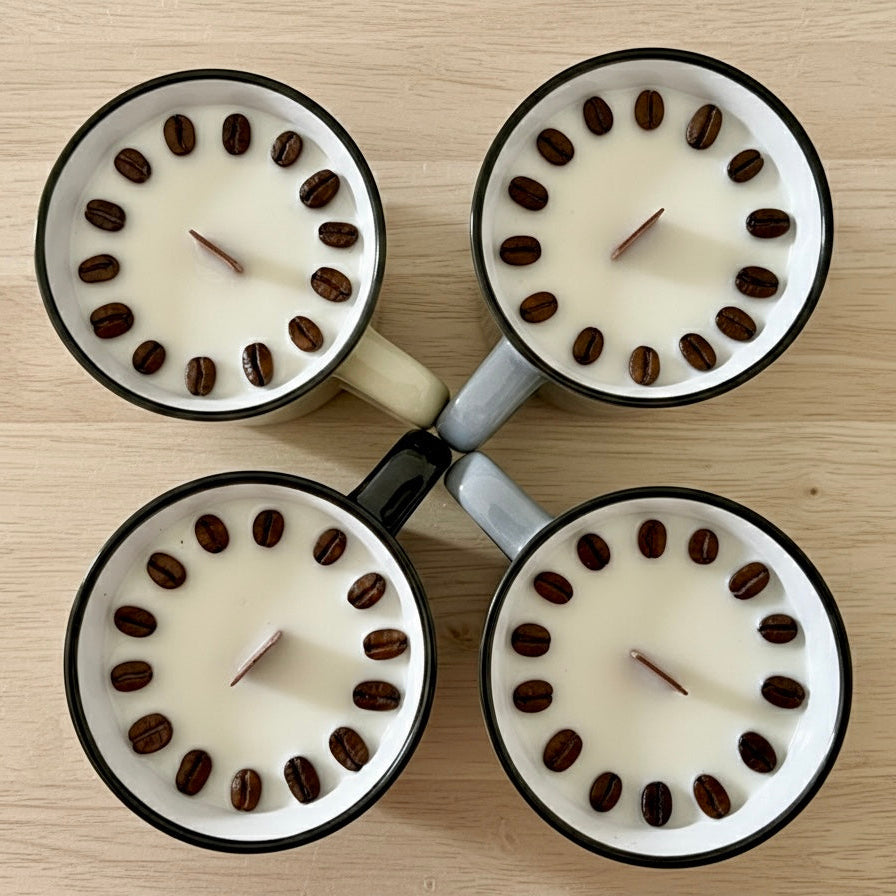 ❥ Vela café en taza (Apta para microondas y lavavajillas) ☕️ RESTO FIN COLECCIÓN