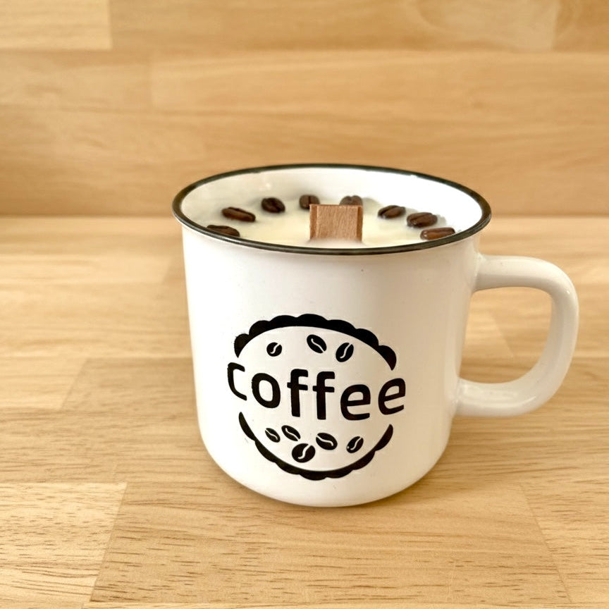 ❥ Vela café en taza (Apta para microondas y lavavajillas) ☕️ RESTO FIN COLECCIÓN