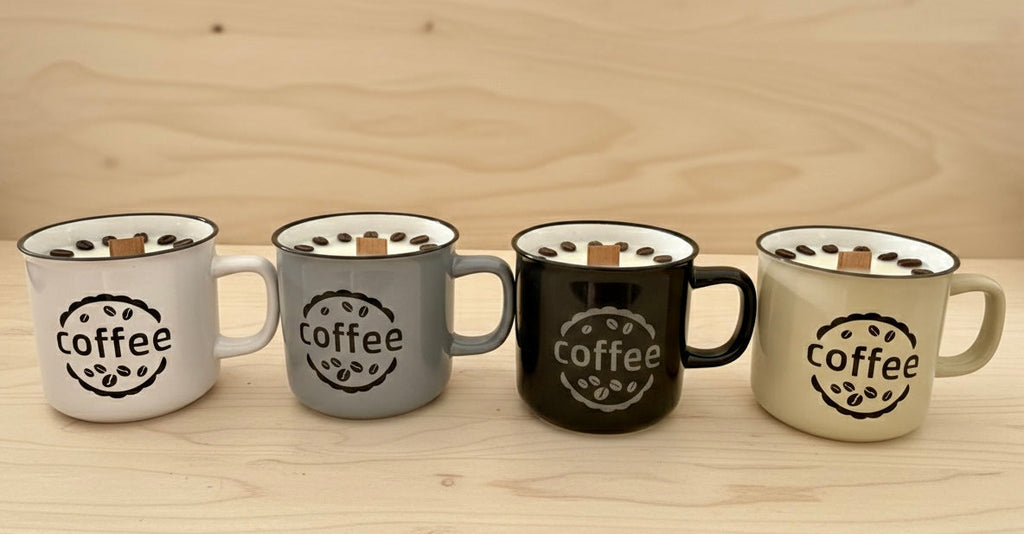 ❥ Vela café en taza (Apta para microondas y lavavajillas) ☕️ RESTO FIN COLECCIÓN