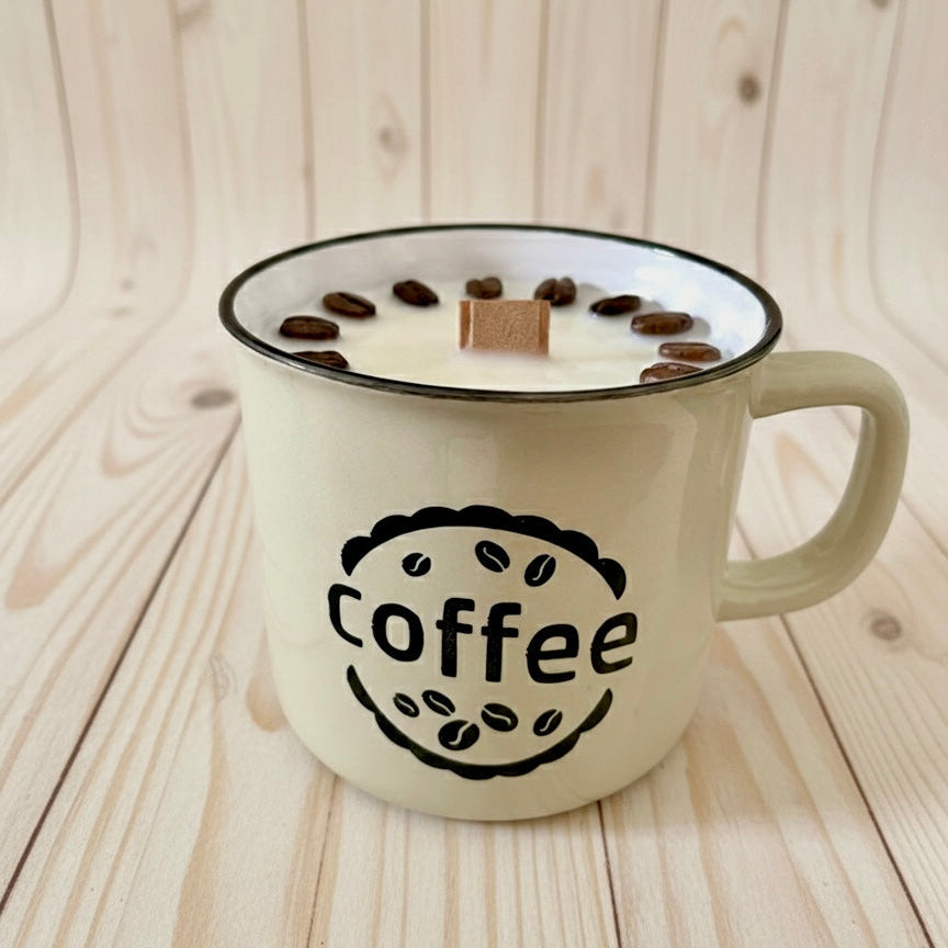 ❥ Vela café en taza (Apta para microondas y lavavajillas) ☕️ RESTO FIN COLECCIÓN
