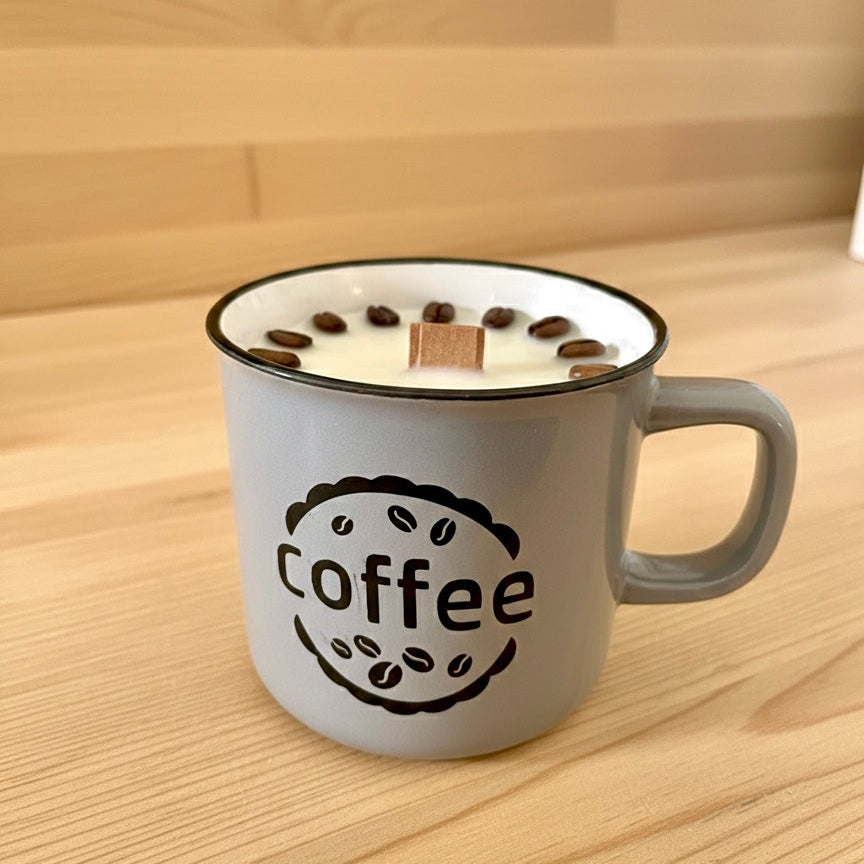 ❥ Vela café en taza (Apta para microondas y lavavajillas) ☕️ RESTO FIN COLECCIÓN