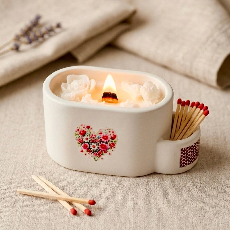 ❥ Vela Artesanal "Umma"- Aroma piruleta