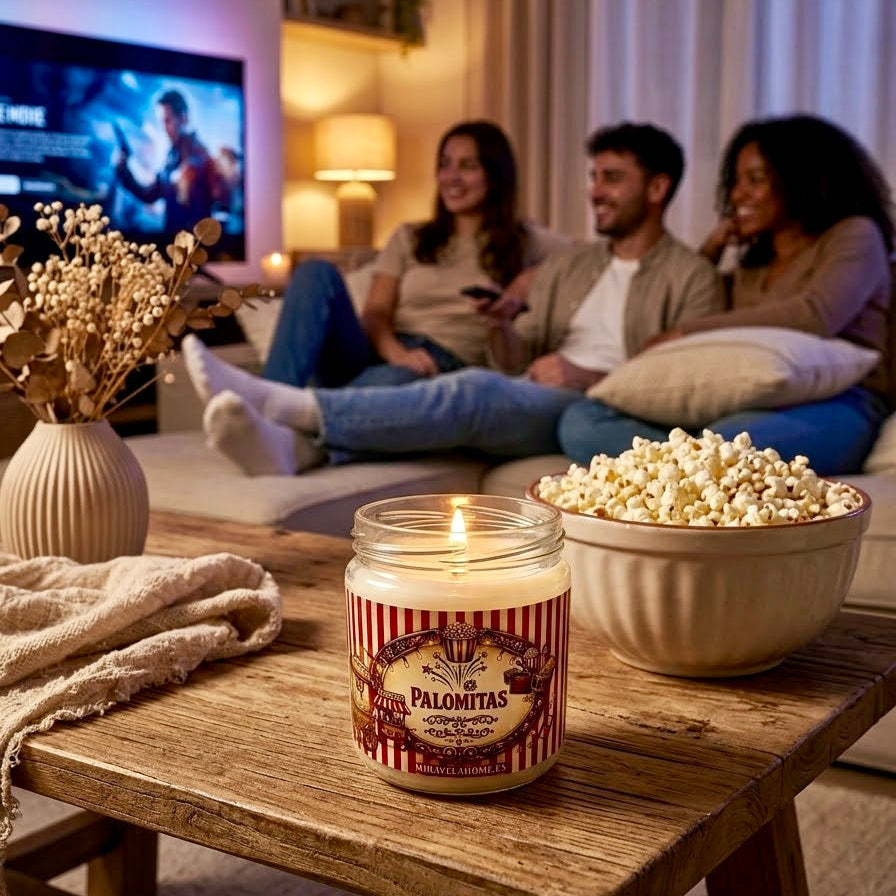 ❥ Vela aroma "Palomitas de maíz" 🍿