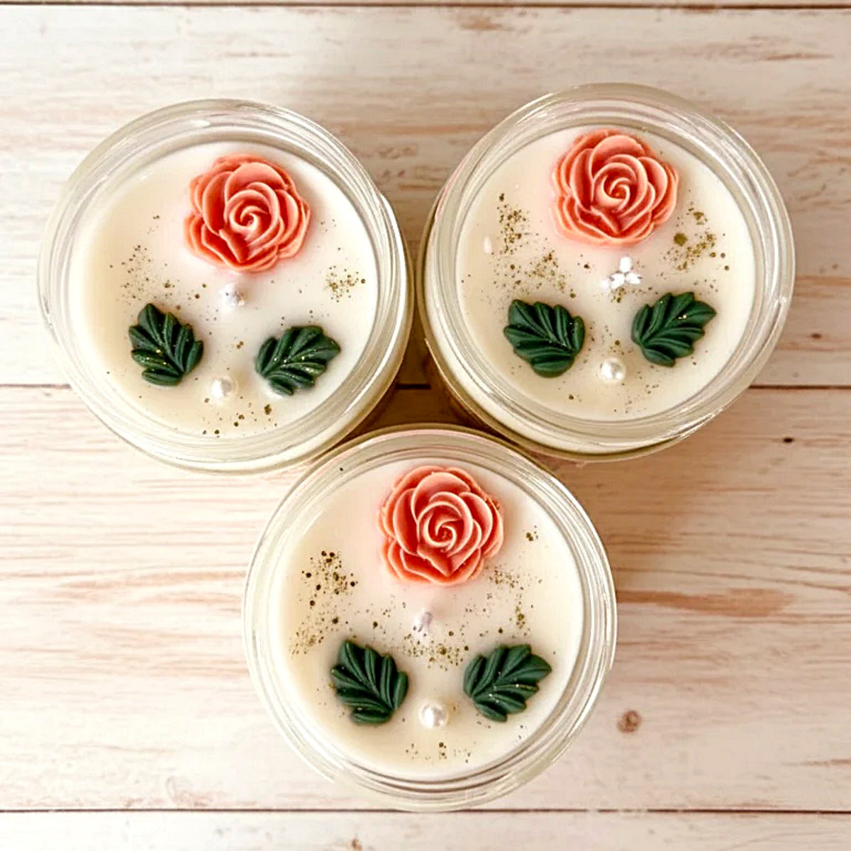 ❥ Vela "Ternura" 💕 (Aroma floral, base lavanda)